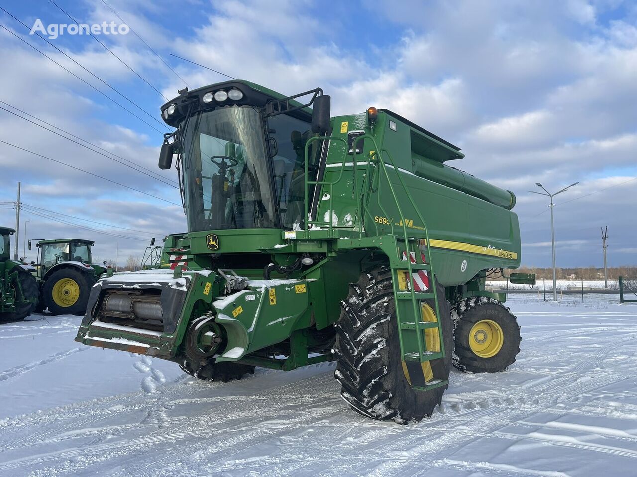 John Deere S 690 i cosechadora de cereales