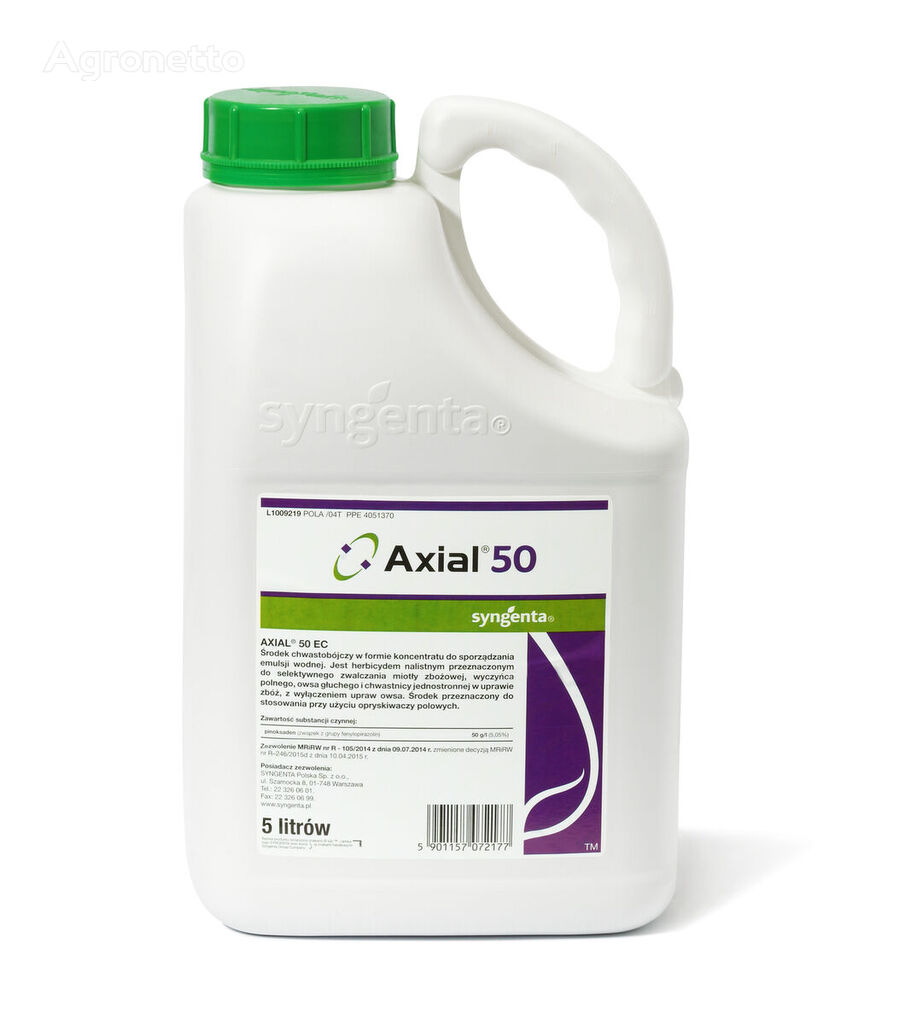 Syngenta Axial 50 Ec 5l herbicida nuevo