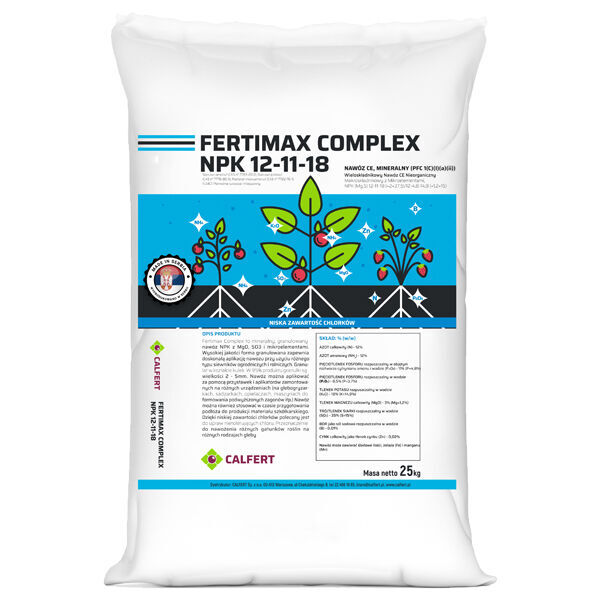 Fertimax Complex NPK 12-11-18 + micro 25KG