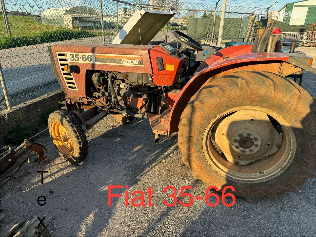 FIAT 35-66 tractor de ruedas