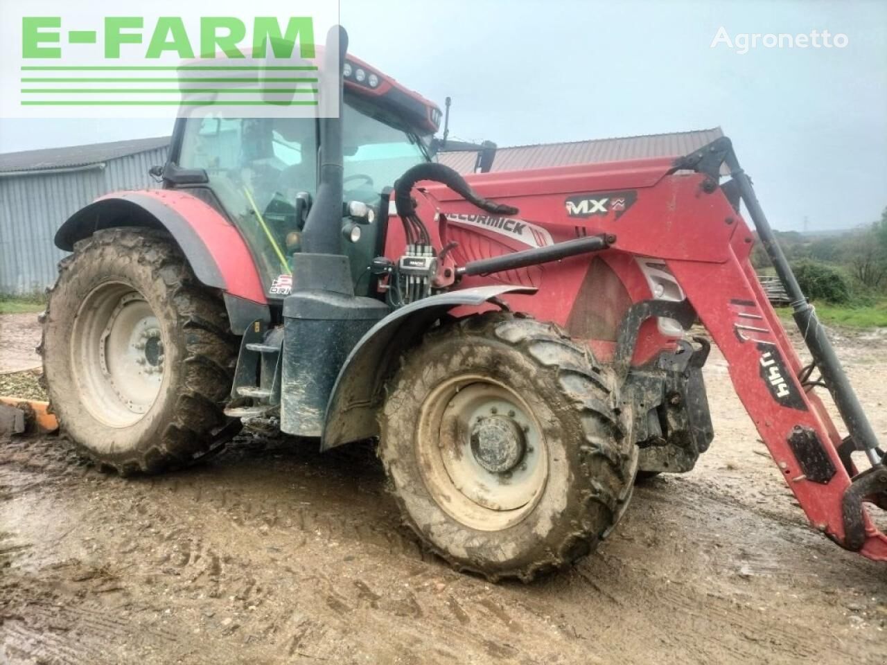 McCormick x7-660 ps6 premium tractor de ruedas