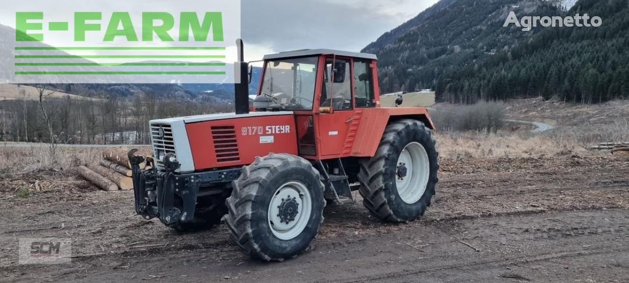 Steyr 8170 a tractor de ruedas