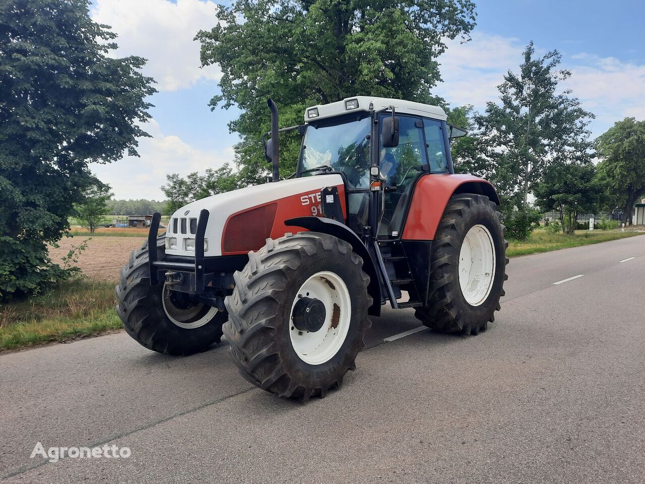 Steyr 9145 tractor de ruedas